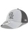 Colorado Rockies New Era Grayed Out Neo 39THIRTY Flex Hat - Grey