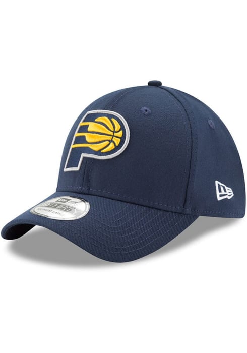 Indiana Pacers Team Classic 39THIRTY Navy Blue New Era Flex Hat