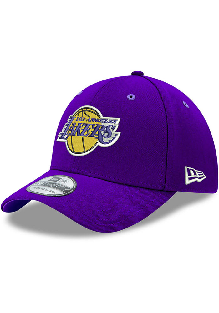 lakers hat purple