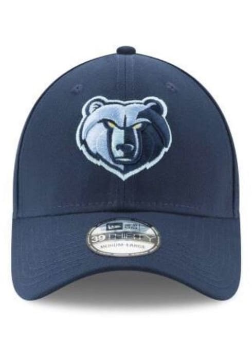 Memphis Grizzlies Team Classic 39THIRTY Navy Blue New Era Flex Hat