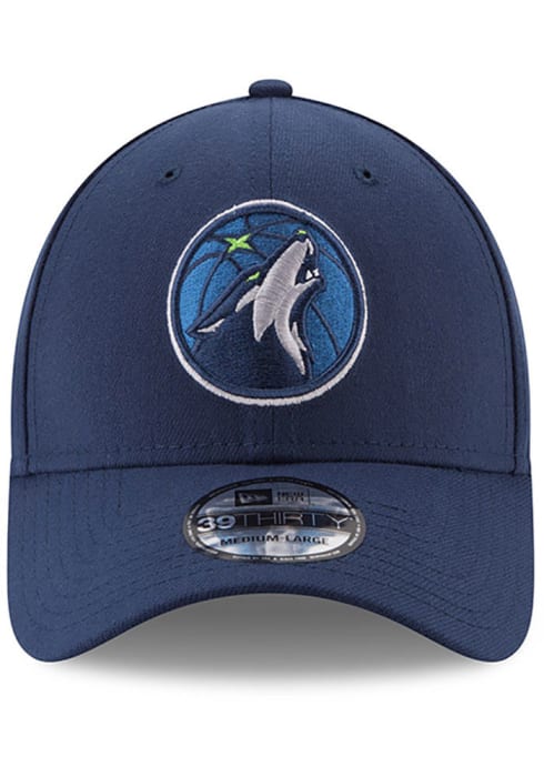 Minnesota Timberwolves Team Classic 39THIRTY Navy Blue New Era Flex Hat