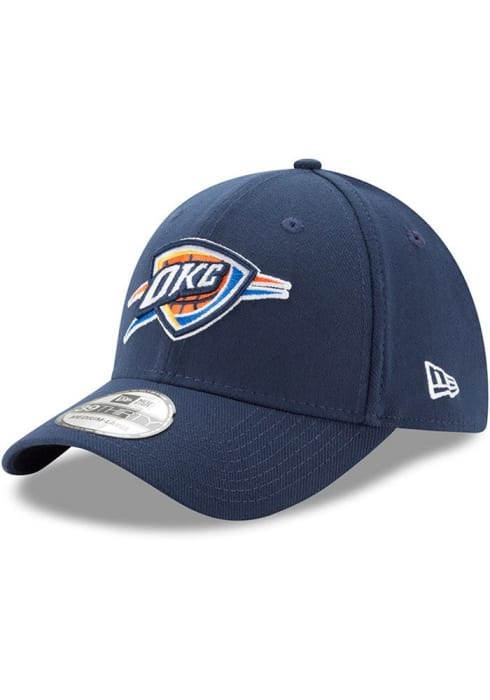 Oklahoma City Thunder Team Classic 39THIRTY Navy Blue New Era Flex Hat