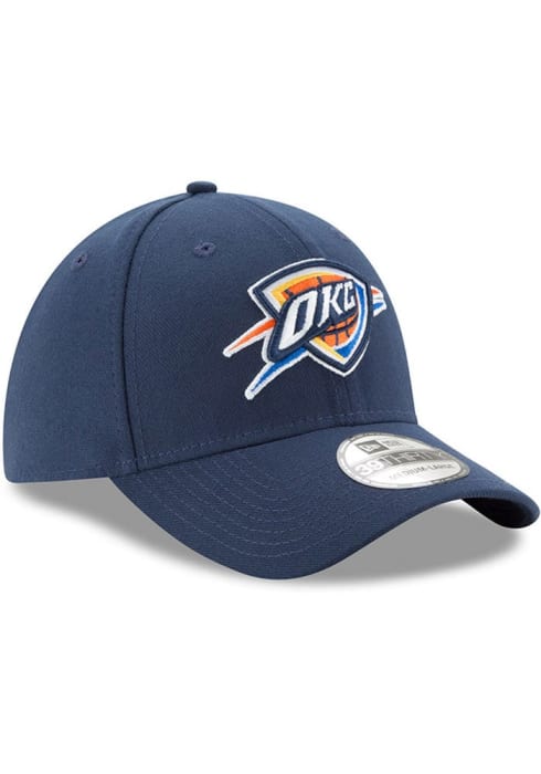 Oklahoma City Thunder Team Classic 39THIRTY Navy Blue New Era Flex Hat