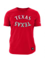 Texas Rangers New Era Reflection Fashion T Shirt - Red