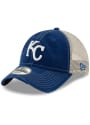 Kansas City Royals New Era Worn 9TWENTY Adjustable Hat - Blue