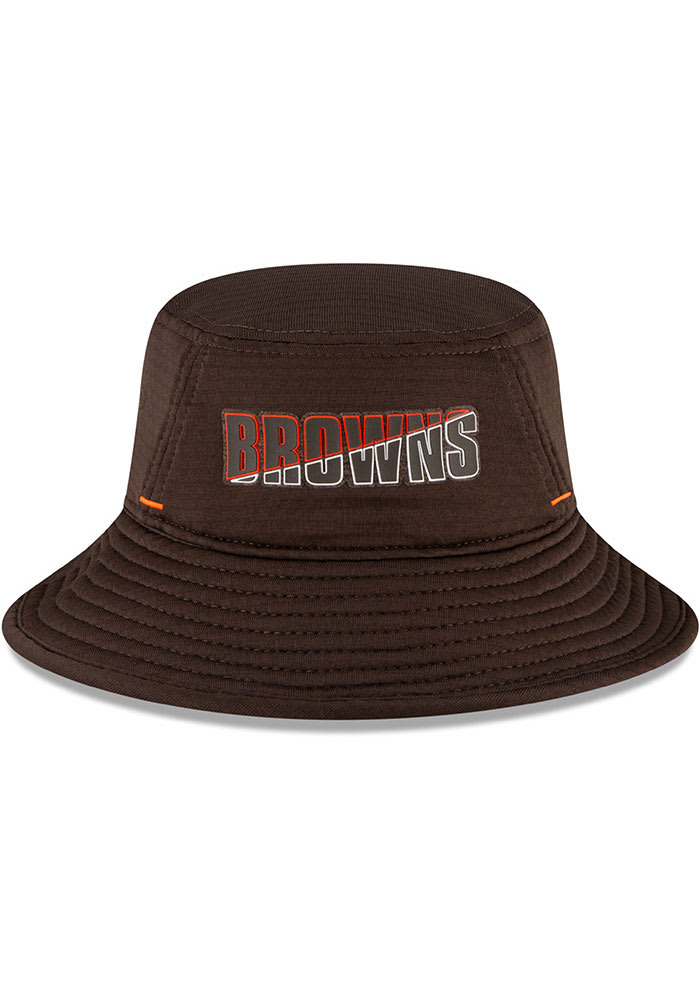 white cleveland browns bucket hat