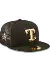 Main image for New Era Texas Rangers Mens Black 2022 ASG PATCH 59FIFTY Fitted Hat