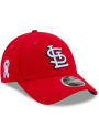 St Louis Cardinals New Era 2021 Fathers Day SS9FORTY Adjustable Hat - Red