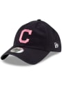 Cleveland Indians New Era 2021 Mothers Day Casual Classic Adjustable Hat - Navy Blue