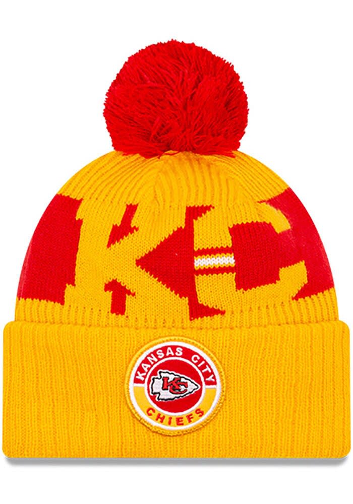 yellow chiefs beanie