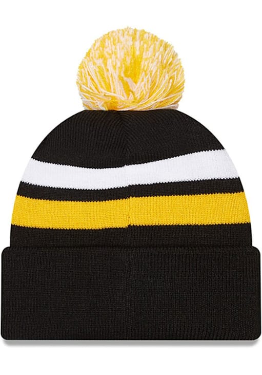 New Era Pittsburgh Steelers Black M KNITFRESH B3 Mens Knit Hat