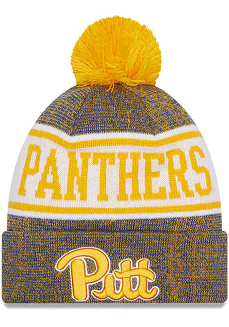 Pitt Panthers New Era Banner Mens Knit Hat - Blue