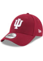Indiana Hoosiers New Era The League 9FORTY Adjustable Hat - Crimson