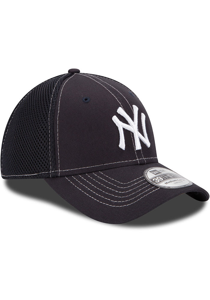 Men's new york yankees new era navy outlet mlb team classic game 39thirty flex hat