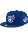 Toronto Blue Jays New Era 1993 World Series Side Patch 59FIFTY Fitted Hat - Blue