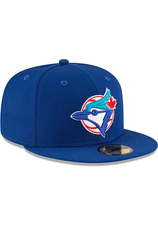 New Era Toronto Blue Jays Mens Blue 1993 World Series Side Patch 59FIFTY Fitted Hat