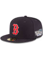 Boston Red Sox New Era 2004 World Series Side Patch 59FIFTY Fitted Hat - Navy Blue