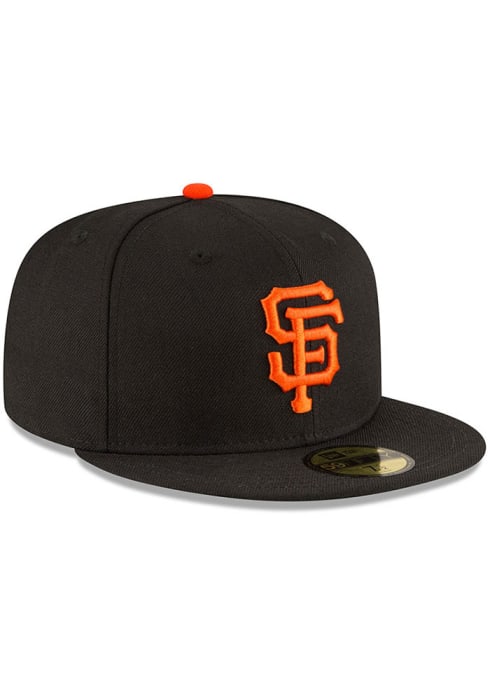 San Francisco Giants 2002 World Series Side Patch 59FIFTY Black New Era ...