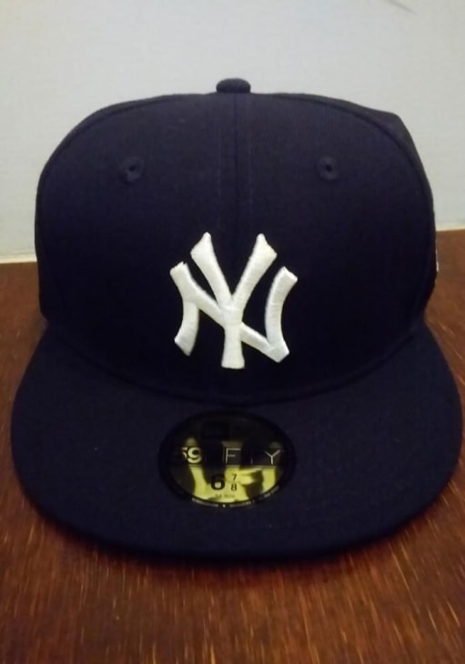 New York Yankees 2000 World Series Side Patch 59FIFTY Navy Blue New Era  Fitted Hat