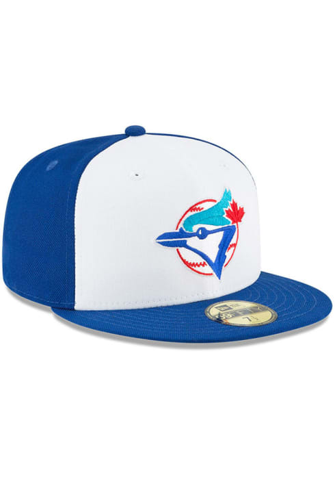 Toronto Blue Jays Cooperstown 59fifty Blue New Era Fitted Hat