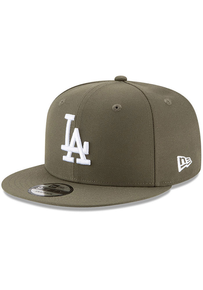 olive green dodger hat