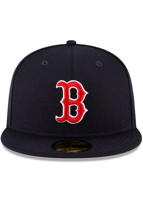 Boston Red Sox QT Pink Undervisor 59FIFTY Navy Blue New Era Fitted Hat