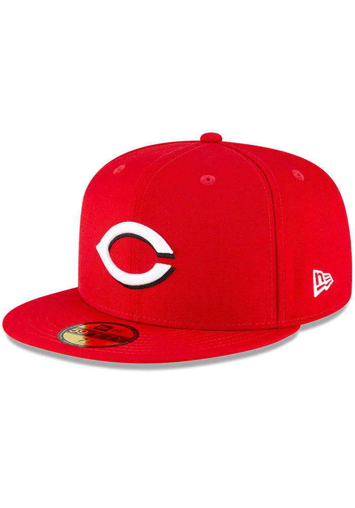 New Era Cincinnati Reds Mens Red QT Pink Undervisor 59FIFTY Fitted Hat