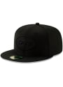 New York Jets New Era on Black 59FIFTY Fitted Hat - Black
