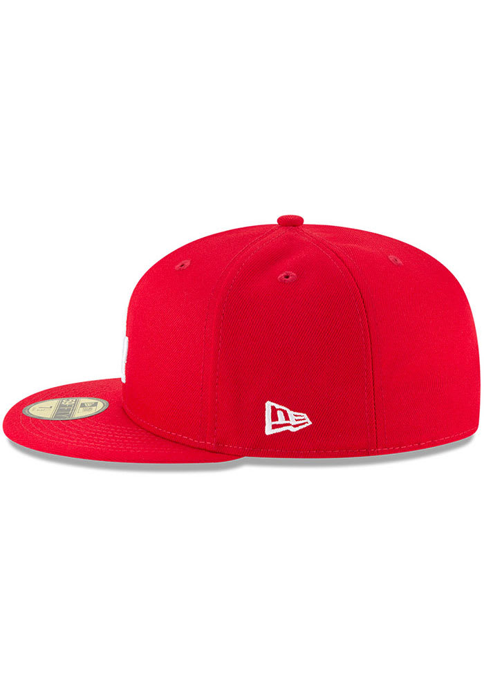 red dodgers cap