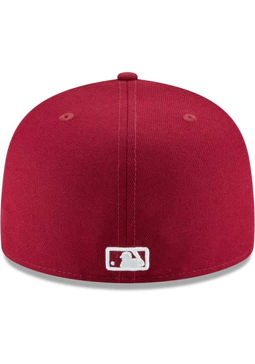 NEW ERA 59FIFTY NEW YORK YANKEES RED/WHITE FITTED CAP