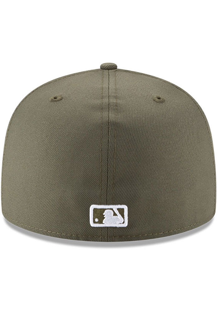 olive dodgers hat