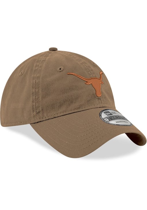New Era Texas Longhorns 9TWENTY Adjustable Hat - Khaki