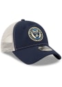 Philadelphia Union New Era Casual Classic Meshback Adjustable Hat - Navy Blue