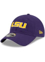 LSU Tigers New Era Core Classic 9TWENTY Adjustable Hat - Purple