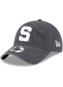 Michigan State Spartans New Era Core Classic 9TWENTY Adjustable Hat - Grey
