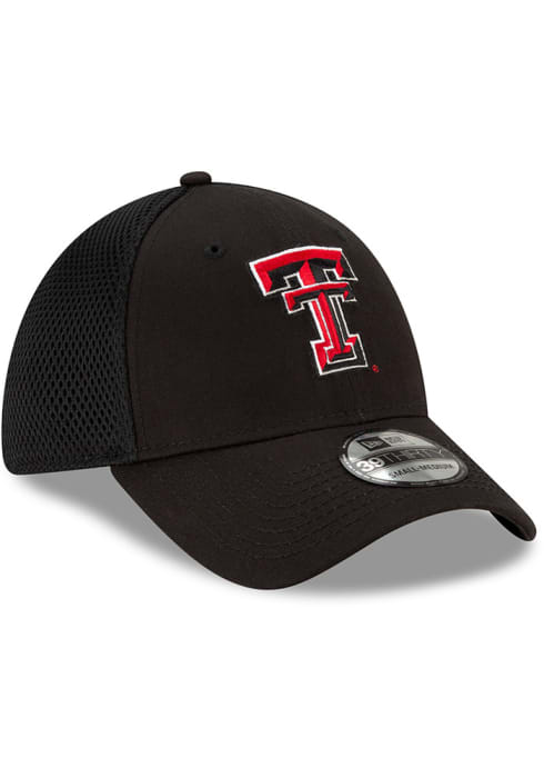 Texas Tech Red Raiders Team Neo 39THIRTY Black New Era Flex Hat