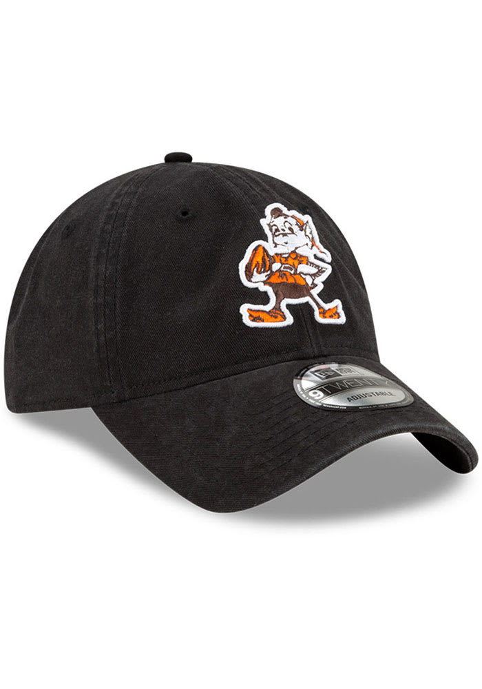 Brownie Cleveland Browns BLACK Core Classic 9TWENTY Adjustable Hat