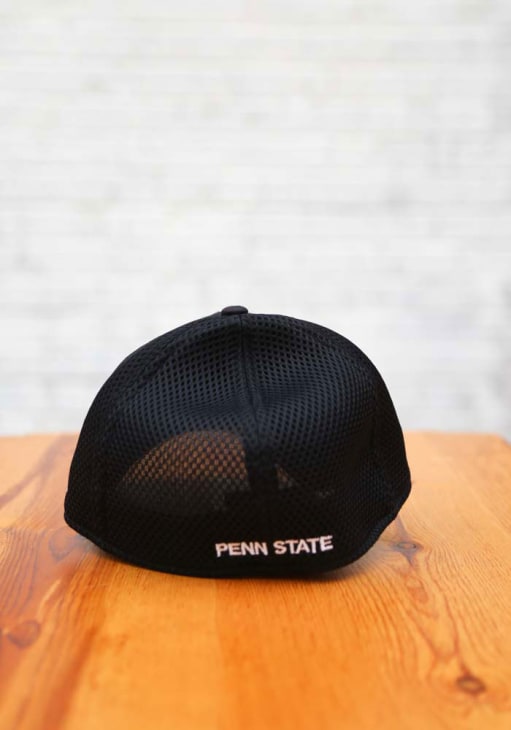 New Era Penn State Nittany Lions Navy Blue Team Neo 39THIRTY Flex Hat, Navy Blue, Cotton/Poly Blend, Size S/M, Rally House