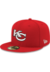 Main image for New Era Kansas City Chiefs Mens Red Elemental 59FIFTY Fitted Hat