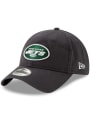 New York Jets New Era Core Classic 9TWENTY Adjustable Hat - Grey