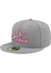 Main image for New Era St Louis Cardinals Mens Grey Tonal Red Pop 1926 WS Side Patch 59FIFTY Fitted Hat