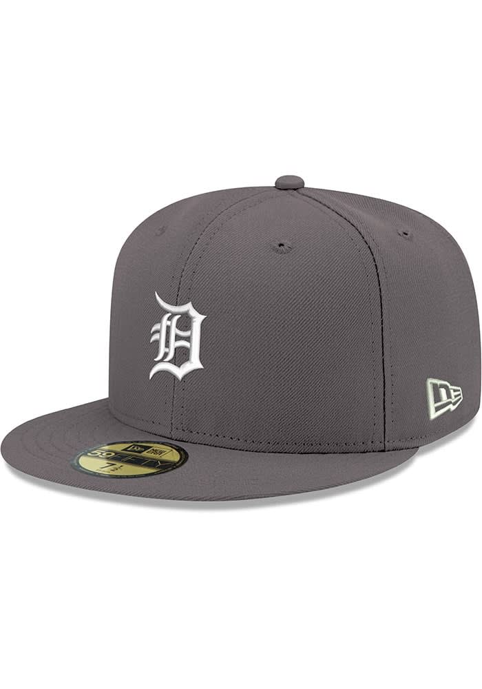 Detroit Tigers 59FIFTY Grey New Era Fitted Hat