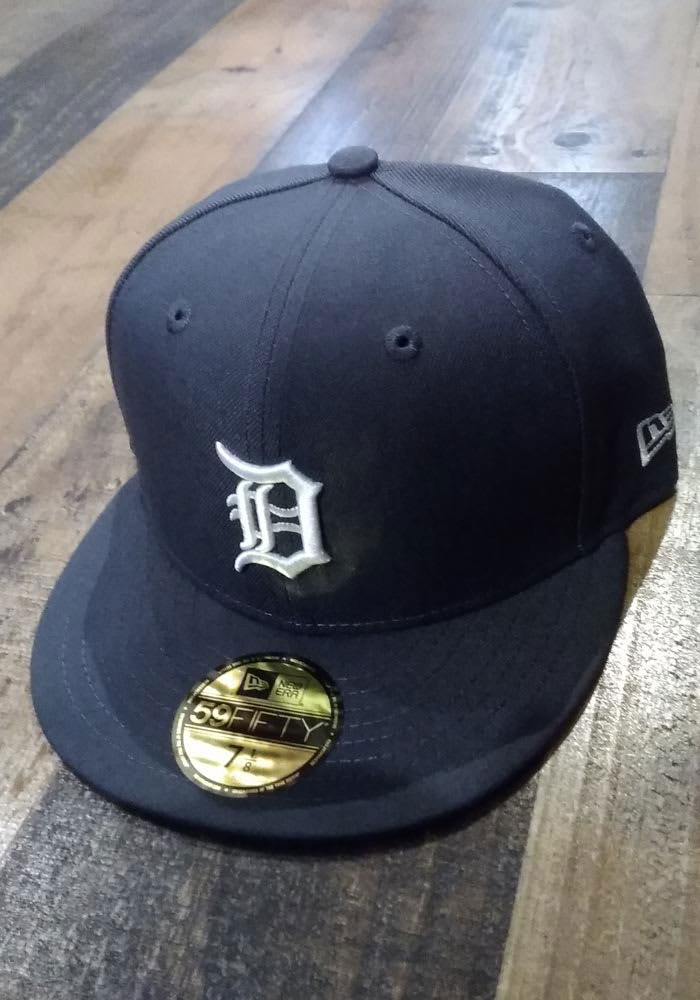 Men’s Detroit Tigers Navy City Patch 59Fifty Fitted Hats