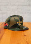 Main image for New Era New Orleans Saints Mens Green Super Bowl Side Patch 59FIFTY Fitted Hat