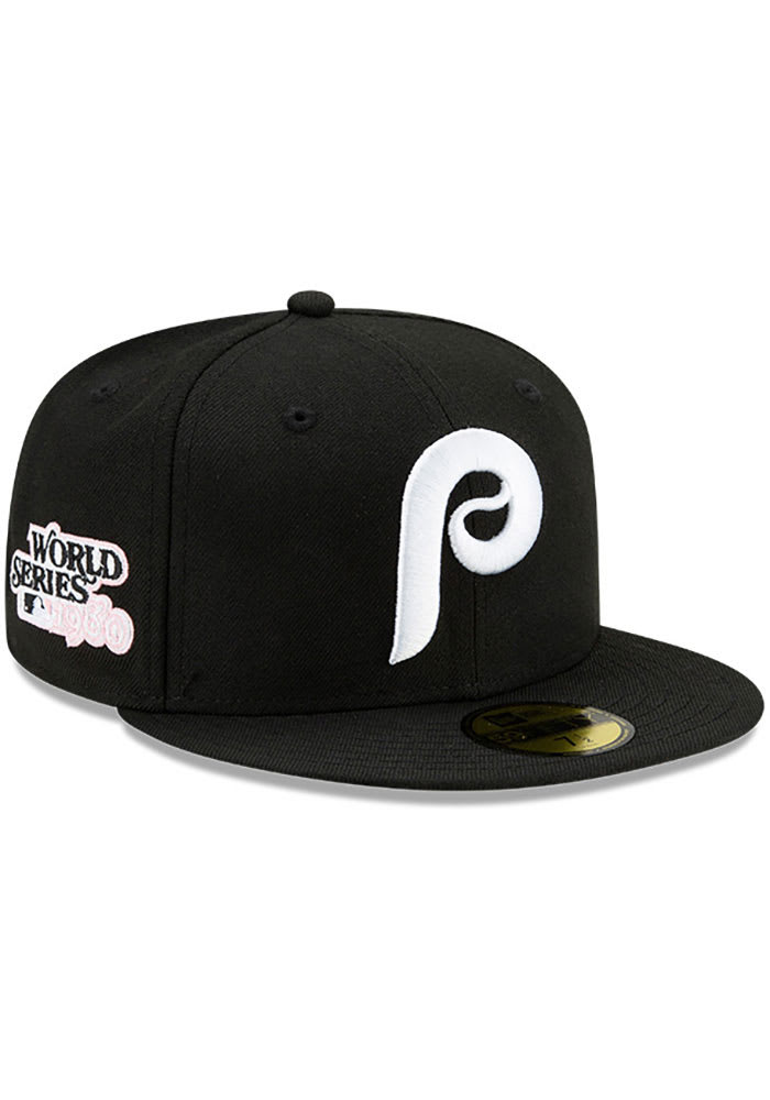 black and white phillies hat