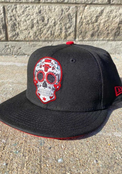 Chicago Bulls 5950 CHIBUL BLACK Black New Era Fitted Hat