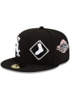 Main image for New Era Chicago White Sox Mens Black Patch Pride 59FIFTY Fitted Hat