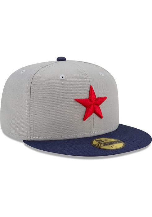 Detroit Stars 2021 TBTC 59FIFTY Grey New Era Fitted Hat