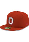 Main image for New Era Ohio State Buckeyes Mens Red 59FIFTY Fitted Hat