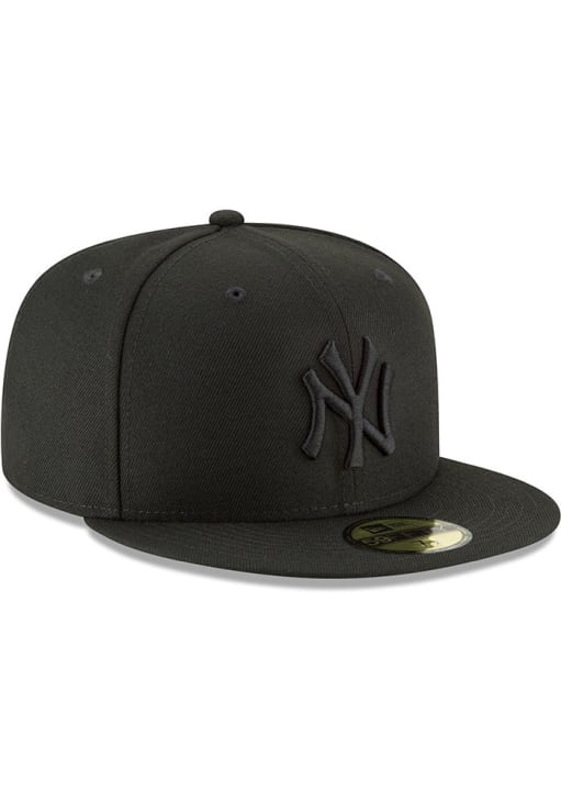 Men's New Era Black New York Knicks Eastern Conference Fire 59FIFTY Fitted  Hat